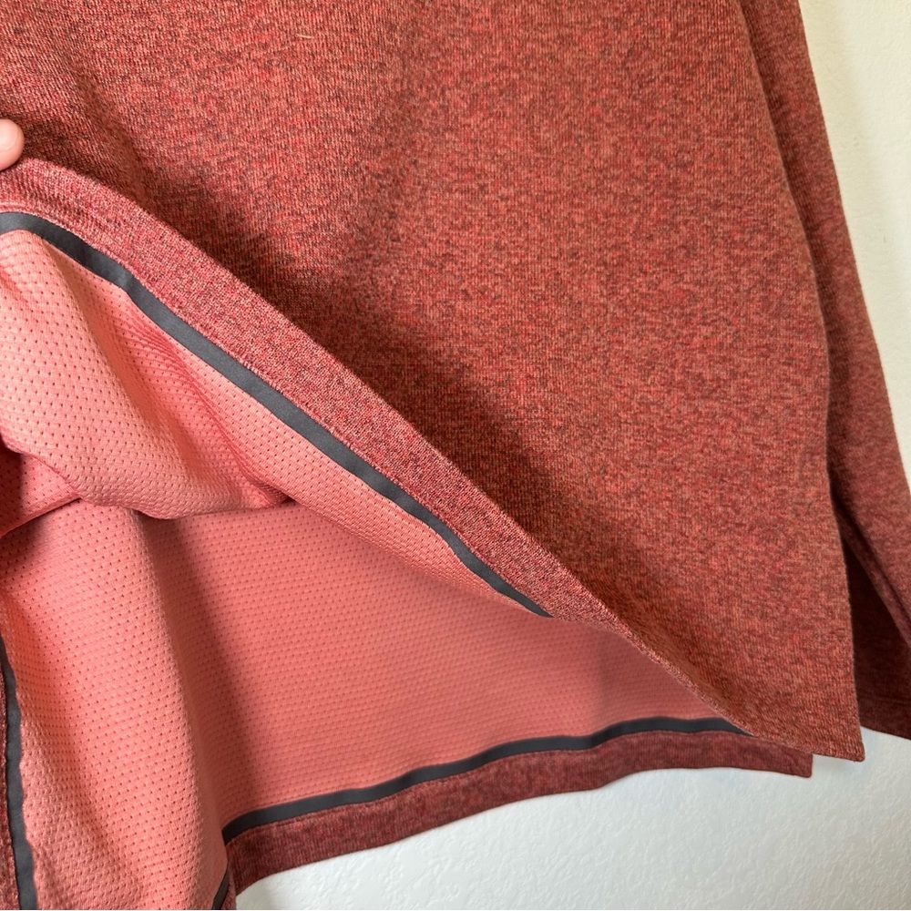 Arc'teryx Womans Laina Sweater small EUC mock turtleneck heather rust base layer - Picture 6 of 8